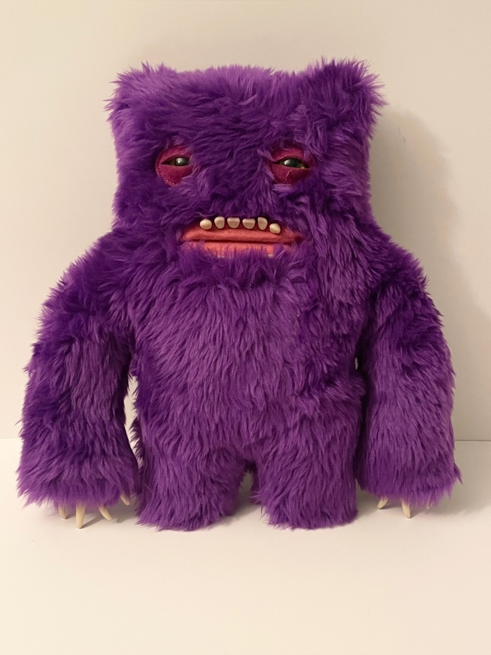 Fuggler Purple Clawey Spin Master Monster Toy Plush 12” VHTF Rare